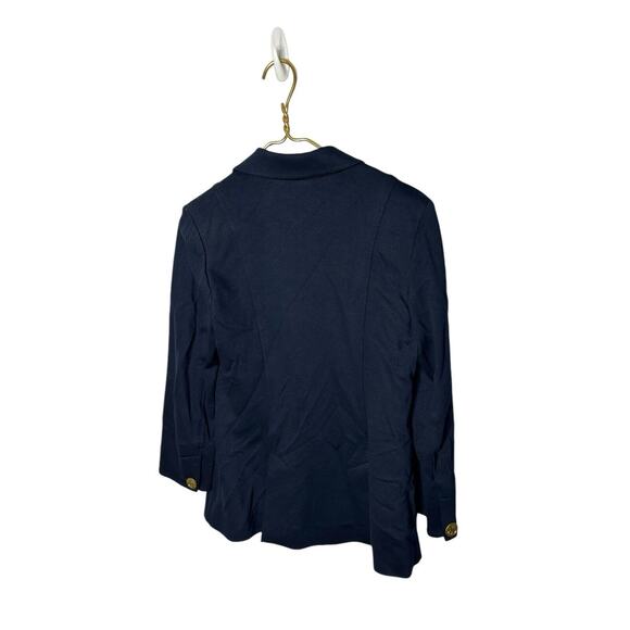 Cabi Navy Nautical Grand Slam Blazer Style 5150 Double Breasted Size 6 - Picture 2 of 2
